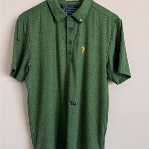 William Murray Golf Dark Green Polo Shirt
